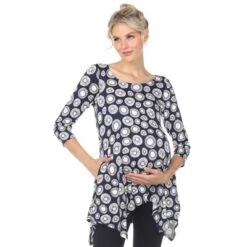 Maternity Printed Tunic Top -White Mark -Avenue Sale Store GUEST ac31221e c7c1 4494 a2bc 2d59e4a9fc4f