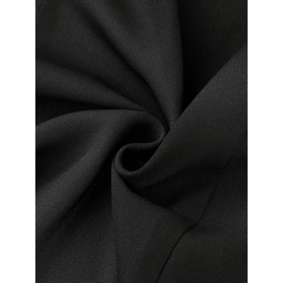 Allegra K Women's 3/4 Ruched Sleeve Shawl Lapel Lightweight Open Front Cardigans 3 Allegra K Women's 3/4 Ruched Sleeve Shawl Lapel Lightweight Open Front Cardigans - Image 3