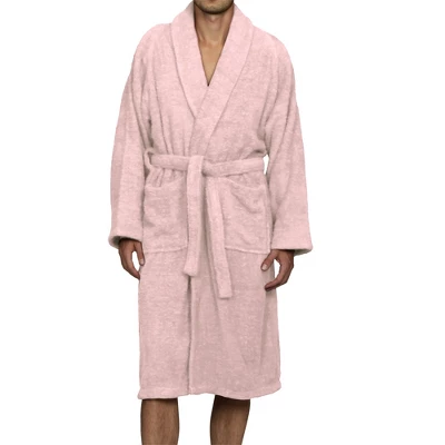 100% Cotton Ultra-Soft Terry Adult Unisex Lightweight Luxury Bathrobe By Blue Nile Mills 15 100% Cotton Ultra-Soft Terry Adult Unisex Lightweight Luxury Bathrobe By Blue Nile Mills - Image 15