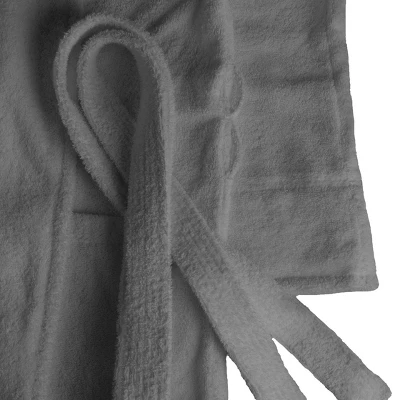 Men's Ultra-Absorbent Cotton Bathrobe By Blue Nile Mills 4 Men's Ultra-Absorbent Cotton Bathrobe By Blue Nile Mills - Image 4