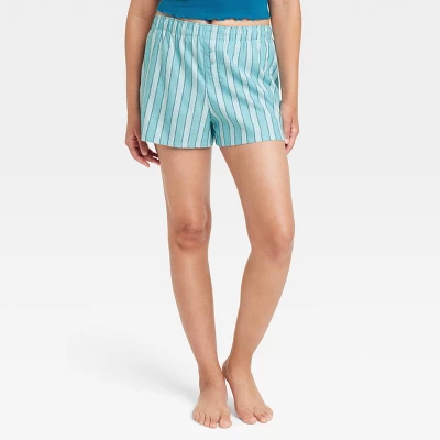 Women's Boxer Pajama Shorts - Colsie™ 1 Women's Boxer Pajama Shorts - Colsie™