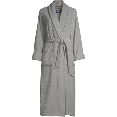 Lands' End Women's Cotton Terry Long Spa Bath Robe 5 Lands' End Women's Cotton Terry Long Spa Bath Robe - Image 5