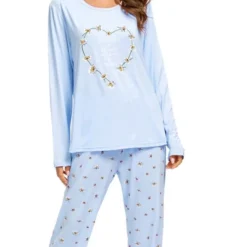 Cheibear Womens Sleepwear Lounge Heart Print With Pants Long Sleeve Pajama Set 8 Cheibear Womens Sleepwear Lounge Heart Print With Pants Long Sleeve Pajama Set -Avenue Sale Store GUEST b7596320 09e7 45ef b6be cac00900ec9f