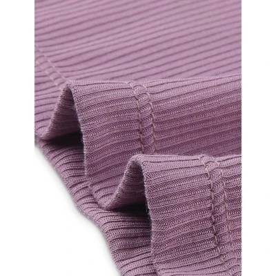 Cheibear Women's Modal Loose Summer Lace Trim Short Sleeve Carpri Pajama Set 5 Cheibear Women's Modal Loose Summer Lace Trim Short Sleeve Carpri Pajama Set - Image 5