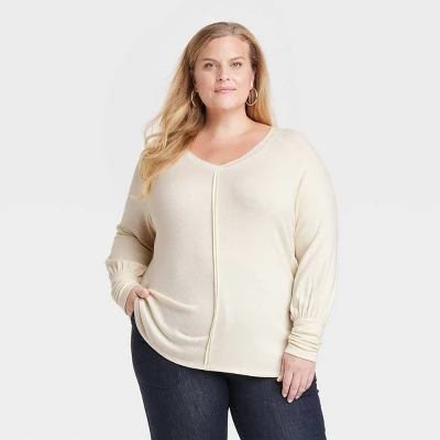 Women's Long Sleeve Knit Top - Knox Rose™ 4 Women's Long Sleeve Knit Top - Knox Rose™ - Image 4
