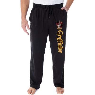 Harry Potter Men's Hogwarts Castle School House Crest Pajama Pants - 5 Styles 4 Harry Potter Men's Hogwarts Castle School House Crest Pajama Pants - 5 Styles - Image 4