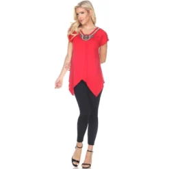 Women's Embellished V-Neck Fenella Top Tunic - White Mark 26 Women's Embellished V-Neck Fenella Top Tunic - White Mark -Avenue Sale Store GUEST be49526f e0f7 412b a836 acfcd0ff7b19