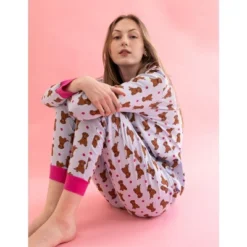 Leveret Womens Two Piece Cotton Pajamas