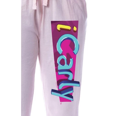 Nickelodeon ICarly Women's Television Series Logo Sleep Jogger Pajama Pants Pink 1 Nickelodeon ICarly Women's Television Series Logo Sleep Jogger Pajama Pants Pink