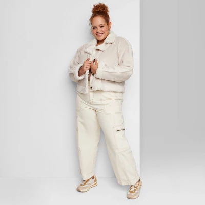 Women's Faux Shearling Jacket - Wild Fable™ 5 Women's Faux Shearling Jacket - Wild Fable™ - Image 5