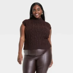 Women's Crewneck Cropped Sweater Vest - A New Day™ 7 Women's Crewneck Cropped Sweater Vest - A New Day™ -Avenue Sale Store GUEST ccf8d08f 4745 417f afe1 45e29d20e9df