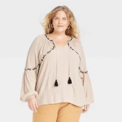 Women's Balloon Sleeve Embroidered Blouse - Knox Rose™ 6 Women's Balloon Sleeve Embroidered Blouse - Knox Rose™ -Avenue Sale Store GUEST cddb3844 795a 4b4e 98e6 81aff5d8bd3f