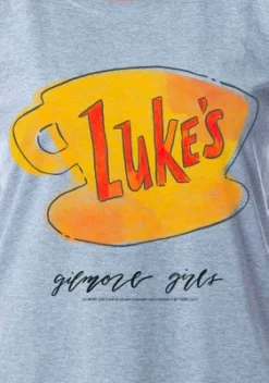Gilmore Girls Womens' Luke's Diner Logo Nightgown Sleep Pajama Shirt Grey 4 Gilmore Girls Womens' Luke's Diner Logo Nightgown Sleep Pajama Shirt Grey -Avenue Sale Store GUEST ce2c396e 9ca6 4ea5 adba 1f84bf87e0e2