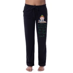 Elf The Movie Womens' Buddy Elves Four Main Food Groups Sleep Pajama Pants Black -Avenue Sale Store GUEST d8aff150 bbbd 4c15 889c f669e5a5e66e