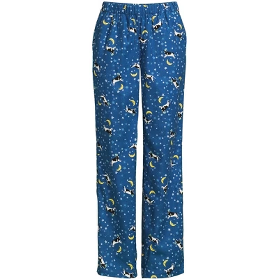 Lands' End Women's Print Flannel Pajama Pants 11 Lands' End Women's Print Flannel Pajama Pants - Image 11
