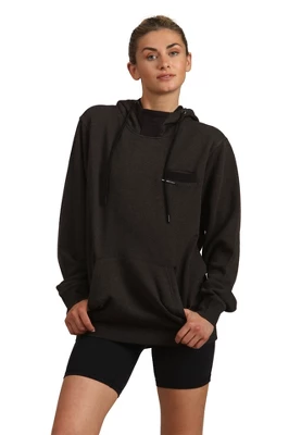 Members Only Women's Solid Colorblock Pullover Oversized Hooded Sweatshirt 4 Members Only Women's Solid Colorblock Pullover Oversized Hooded Sweatshirt - Image 4