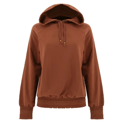 Aventura Clothing Women's Nevis Raglan Long Sleeve Hooded Pullover Sweatshirt 4 Aventura Clothing Women's Nevis Raglan Long Sleeve Hooded Pullover Sweatshirt - Image 4