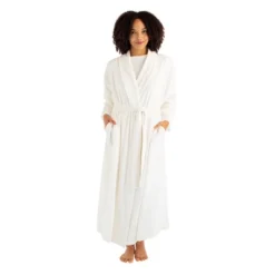 Softies Women's 48" Feather Velour Shawl Collar Robe -Avenue Sale Store GUEST e12e8a4f 3936 4ebb b8b9 b00c1954d7f1