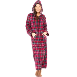 Women's Cotton Flannel Nightgown, Long Hooded Night Dress 10 Women's Cotton Flannel Nightgown, Long Hooded Night Dress -Avenue Sale Store GUEST e3f9458f 043c 4f8c a63c dfba157cddb8