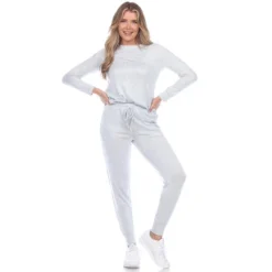 Women's 2 Piece Lounge Set - White Mark 16 Women's 2 Piece Lounge Set - White Mark -Avenue Sale Store GUEST e40b834b 4a28 44f5 a93b e8fca7966d75