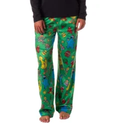 Sesame Street Women's Christmas Elmo Cookie Monster Sleep Pajama Pants Green -Avenue Sale Store GUEST e41cd6d9 7dea 4599 bf5a 4614bee761ba