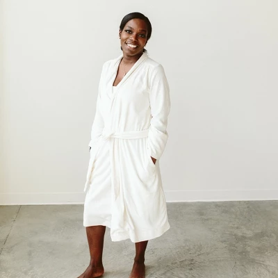 Goumikids Viscose + Organic Cotton Terry Womens Robe 4 Goumikids Viscose + Organic Cotton Terry Womens Robe - Image 4