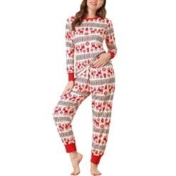 Cheibear Womens Sleepwear Crew Neck Christmas Nightwear With Pants Loungewear Pajama Set 15 Cheibear Womens Sleepwear Crew Neck Christmas Nightwear With Pants Loungewear Pajama Set -Avenue Sale Store GUEST e681fb1a 6ed1 4e5e 83a9 daba90b28b8a