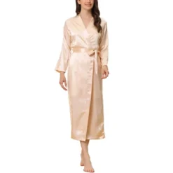 Cheibear Women's Satin Robe Lace Trim Long Sleeve Bridesmaid Gown Bathrobe 14 Cheibear Women's Satin Robe Lace Trim Long Sleeve Bridesmaid Gown Bathrobe -Avenue Sale Store GUEST ead27d14 d48b 42c0 9b65 5112bb467fa6