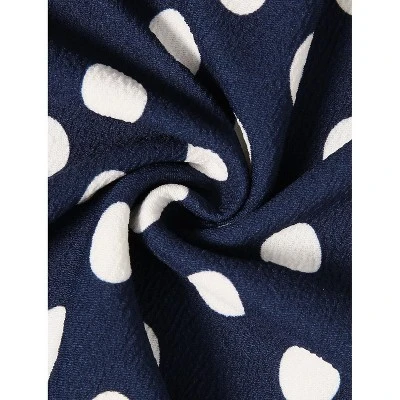 Agnes Orinda Women's Plus Size Polka Dots Fashion Workout Elegant Short Sleeves Peplum Top 5 Agnes Orinda Women's Plus Size Polka Dots Fashion Workout Elegant Short Sleeves Peplum Top - Image 5