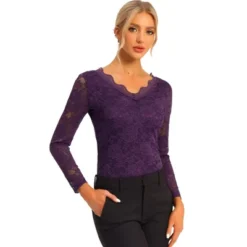 Allegra K Women's Floral Embroidery Sheer Long Sleeves Lace Blouse 27 Allegra K Women's Floral Embroidery Sheer Long Sleeves Lace Blouse -Avenue Sale Store GUEST ec70f89b 3d6c 4f4e b45c 39acacfaf96f