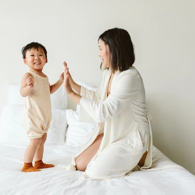 Goumikids Viscose + Organic Cotton Terry Womens Robe 2 Goumikids Viscose + Organic Cotton Terry Womens Robe - Image 2