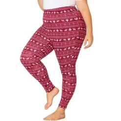 Agnes Orinda Women's Plus Size Elastic Waist Full Length Christmas Leggings -Avenue Sale Store GUEST eff0e53d c2fa 40a4 81e0 d82716316b16