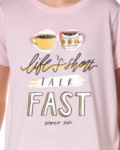 Gilmore Girls Womens' Coffee Life's Short Sleep Pajama Set Shorts Pink 7 Gilmore Girls Womens' Coffee Life's Short Sleep Pajama Set Shorts Pink -Avenue Sale Store GUEST f15937bf 6059 4d1a 88c4 a5f91dc95d5c