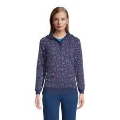 Lands' End Women's Long Sleeve Serious Sweats Button Hoodie 7 Lands' End Women's Long Sleeve Serious Sweats Button Hoodie -Avenue Sale Store GUEST f1eb583f d49a 4246 9f32 f95b585a731f