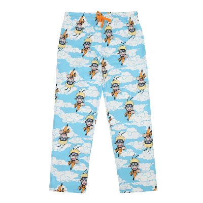 Naruto Light Blue Adult Juniors Sleep Pants - Comfy Ninja Sleepwear 3 Naruto Light Blue Adult Juniors Sleep Pants - Comfy Ninja Sleepwear - Image 3