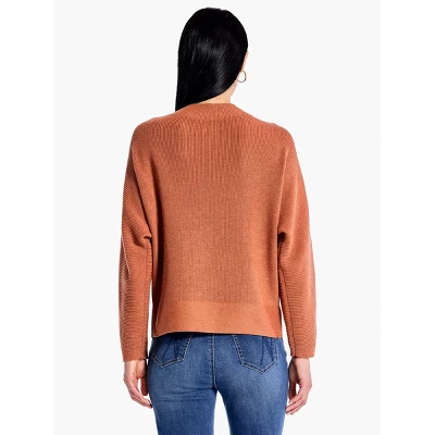 NIC + ZOE Shaker Knit Mock Sweater 4 NIC + ZOE Shaker Knit Mock Sweater - Image 4