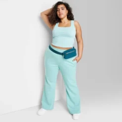 Women's High-Rise Wide Leg French Terry Sweatpants - Wild Fable™ -Avenue Sale Store GUEST f7871b1a 5c5d 49ec 9cae 5eace60b9045