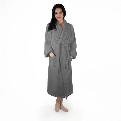 Women's Ultra-Absorbent Cotton Bathrobe By Blue Nile Mills 9 Women's Ultra-Absorbent Cotton Bathrobe By Blue Nile Mills - Image 9