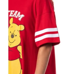 Winnie-the-Pooh Women's Go Team Shirt Pajama Dorm Sleep Shirt Nightgown Red 7 Winnie-the-Pooh Women's Go Team Shirt Pajama Dorm Sleep Shirt Nightgown Red -Avenue Sale Store GUEST fb9d3488 5121 4739 986e 9e4bab8b75bb