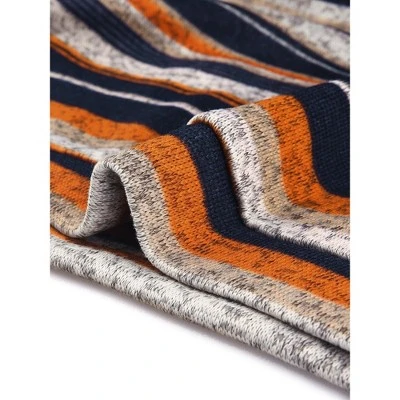 Agnes Orinda Plus Size Jacket For Women Pullover Zip Up Stripe Printed Sleeveless Knit Boho Vest Hoodie 4 Agnes Orinda Plus Size Jacket For Women Pullover Zip Up Stripe Printed Sleeveless Knit Boho Vest Hoodie - Image 4